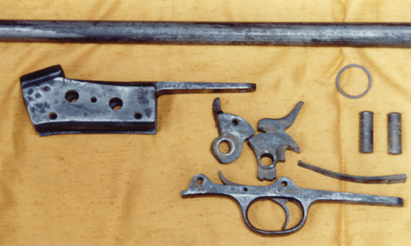 Carabine Remington avant travaux - détail